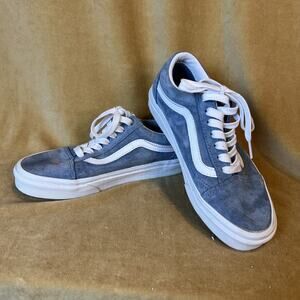 Vans HEIQ ecco dry DuPont (M5/W6.5) blue suede leather skate shoe